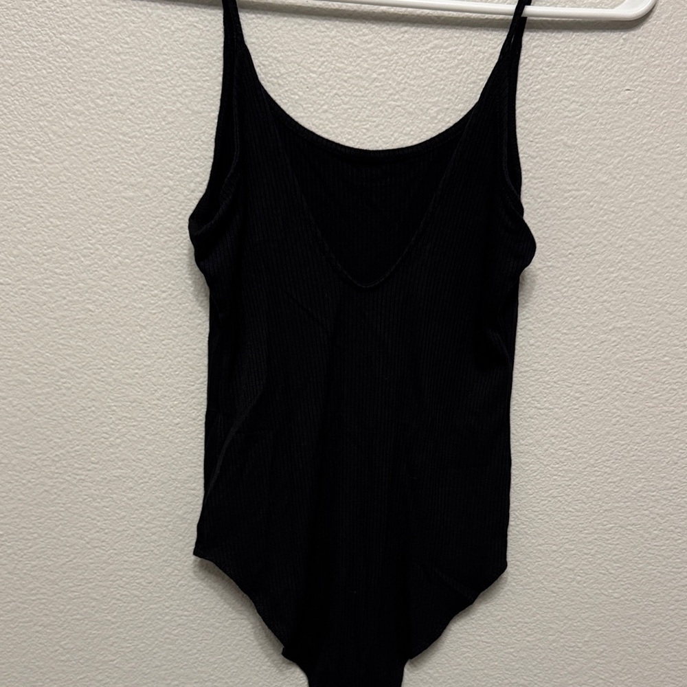 American Eagle Outfitters Soft & Sexy Ribbed Bodysuit - Picture 3 of 3